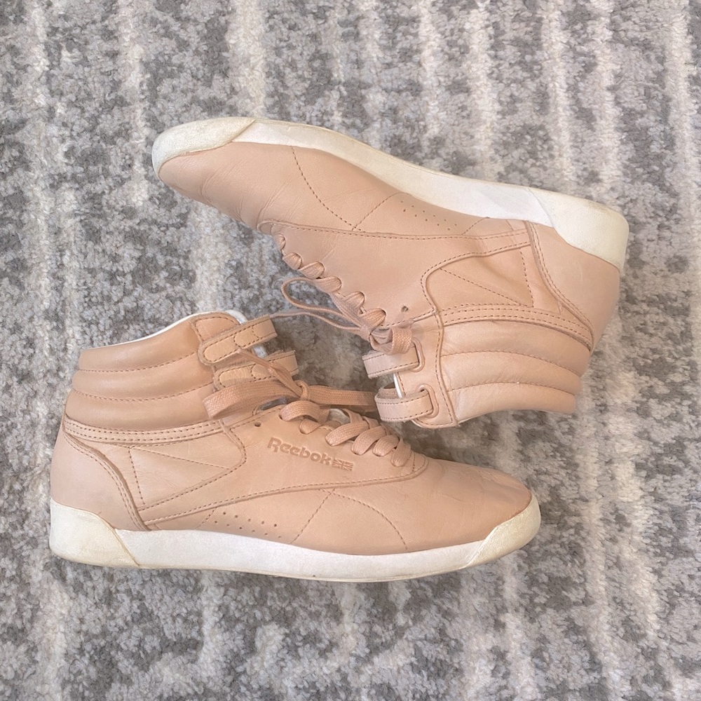 Reebok Freestyle high-top shoe